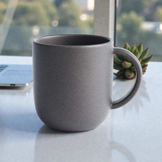 Matte Minimalist Ceramic Mug - 12oz Studio Edition